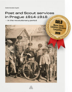 Benito González Bugallo, Post and Scout services in Prague in the revolutionary period 1914-1918