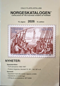 Oslo Filatelistklubb, Norgeskatalogen 2026
